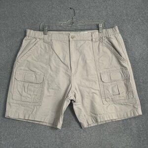 Savane Shorts Cargo Hikers Hiking Outdoor Walking Beige Cell Pocket Men's Sz 40